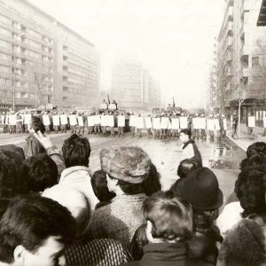 Revoluzione Bucarest (immagine del National History Museum of Romania)