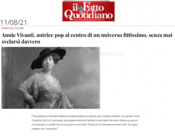 Rassegna stampa Gioia! - Il Fatto Quotidiano 11 08 21