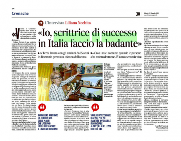 Rassegna stampa L'imperatrice - Il messaggero 22.05.21