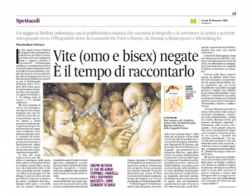 Rassegna stampa Vite negate - il Mattino 29.11.21