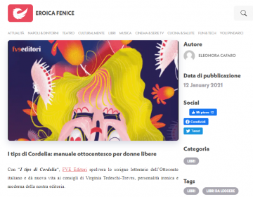 Schermata Eroicafenice - I tips di Cordelia