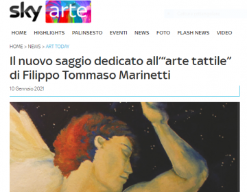 Schermata Sky Arte - Tattilismo